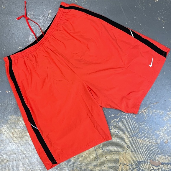 Nike Other - Nike Freedom 9” Running Shorts 373745-835 Large Infrared Black Challenger